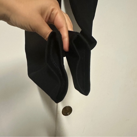 Aritzia Ten By Babaton Serra Black ribbed career office wear Pant Size Small - Picture 5 of 8